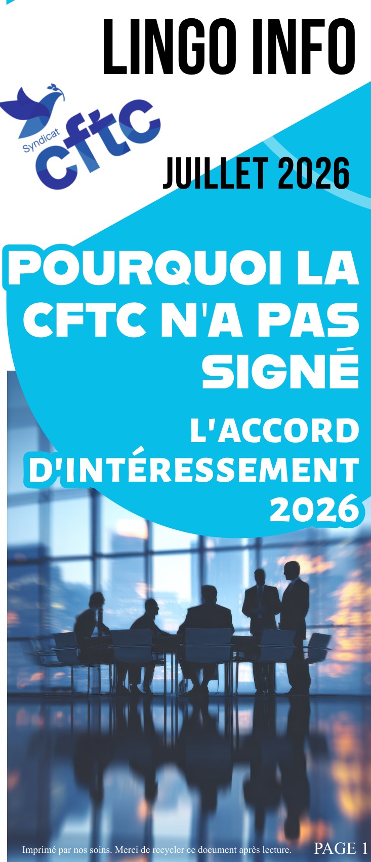 Page 1 - Couverture