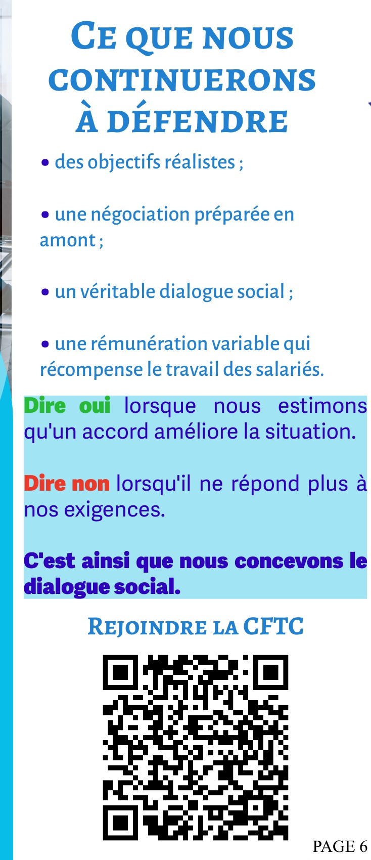 Page 6 - Rejoindre la CFTC